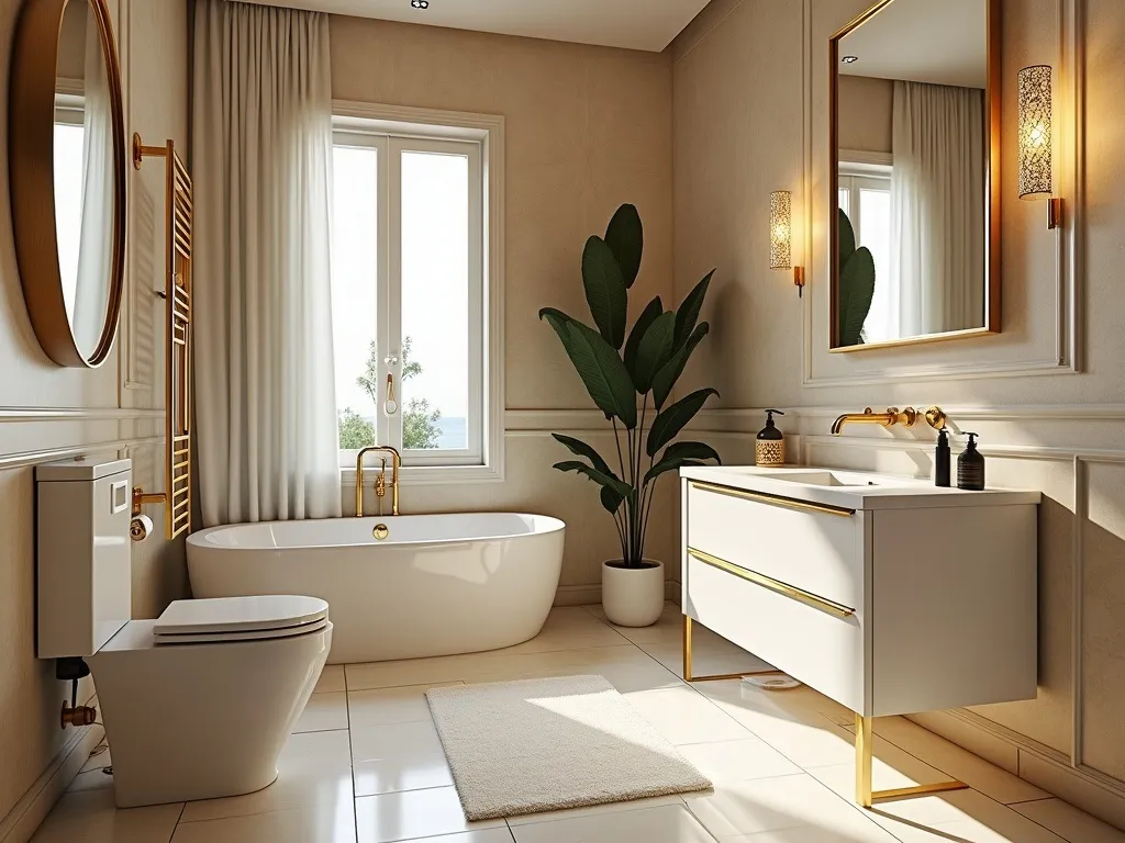 Glamour Meets Modernity: Mastering the Art Deco Bathroom