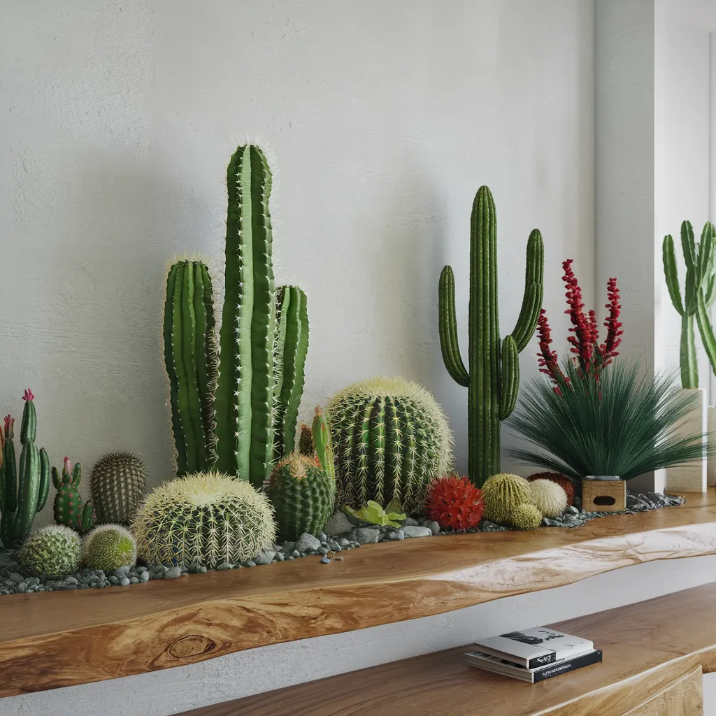 Embrace the Prickly Charm: Cacti Varieties for Styled Shelves and Indoor Spaces