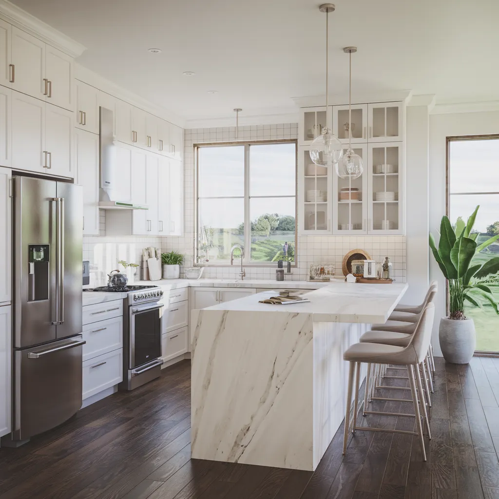 Subtle Nuances: White vs Off-White Interiors