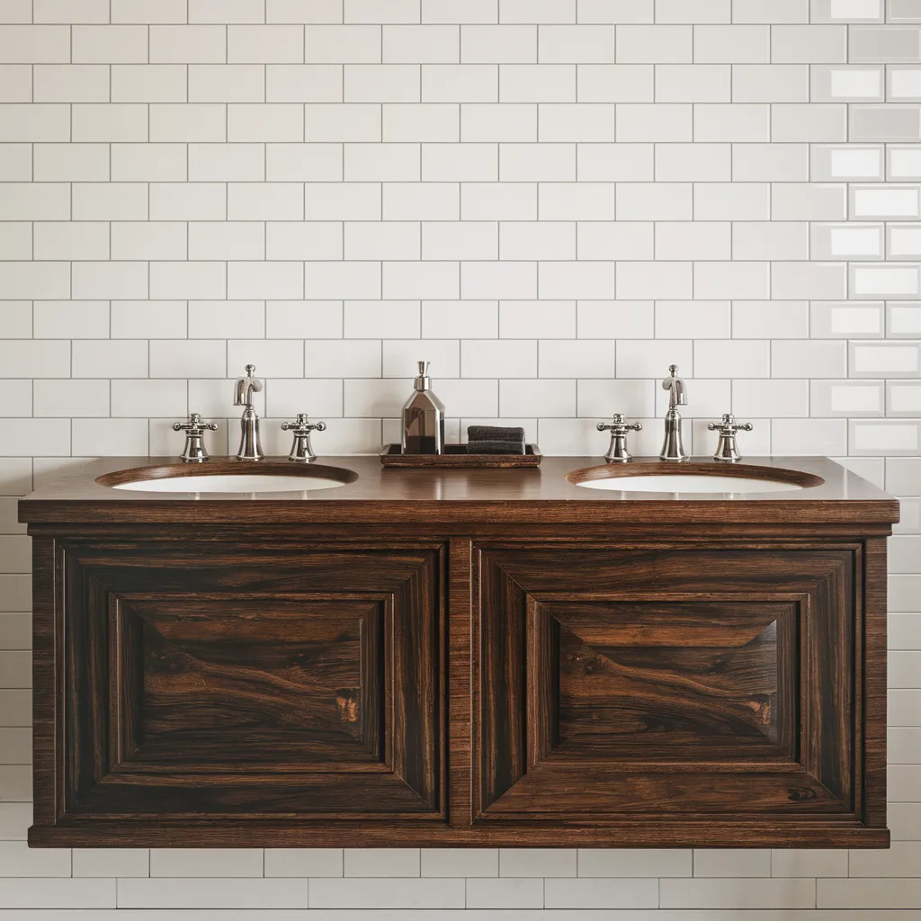 Dark Wood Bathroom Vanities – Timeless or Outdated?