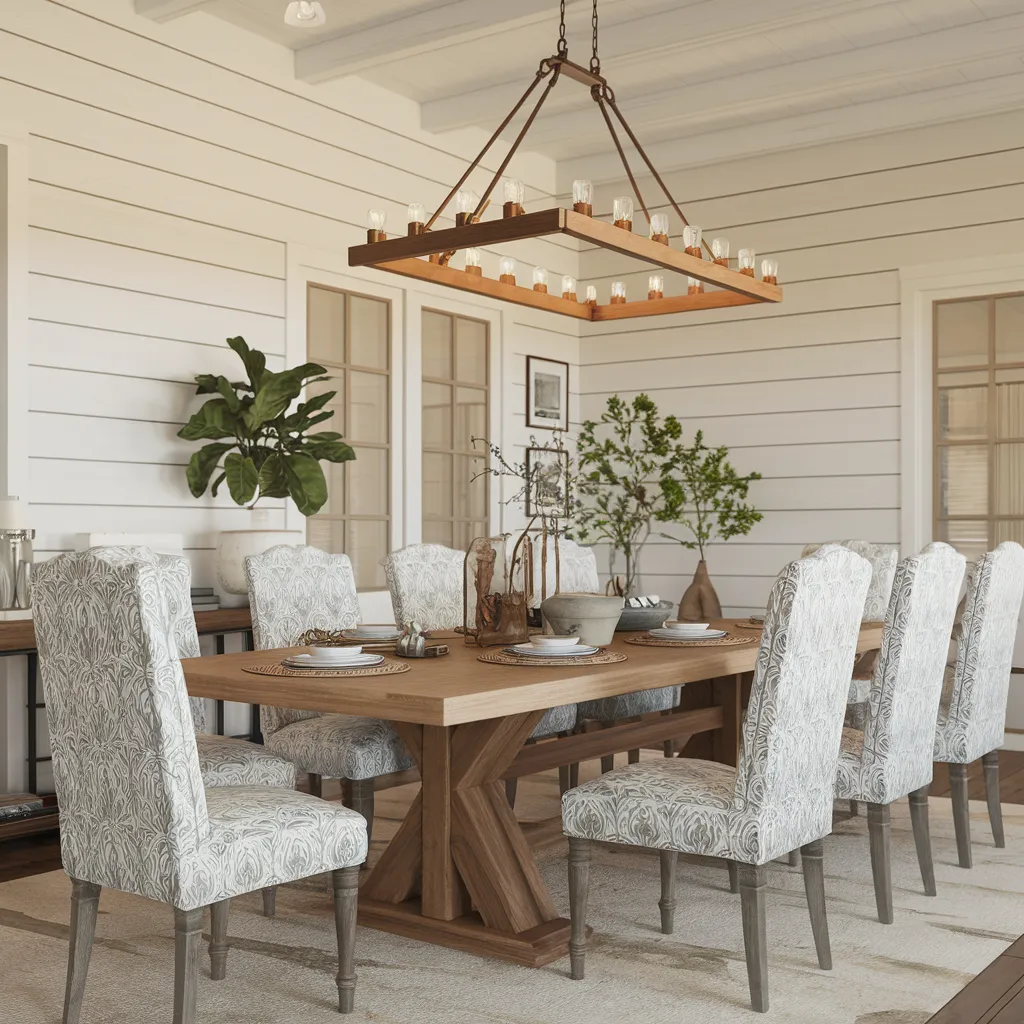 Crafting a Cozy, Inviting Modern Farmhouse Dining Room