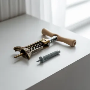 The Corkscrew Trick That Solves a Pesky Home Repair Dilemma